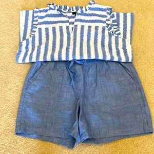 Talbots Short/Top Set